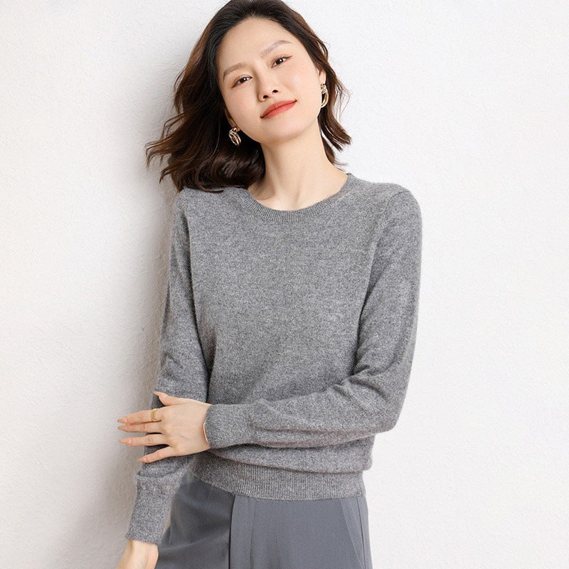 Round Neck Bottoming Long Sleeve Shirt